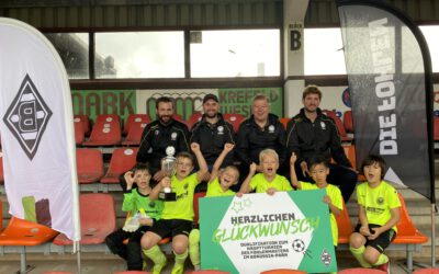 Turniersieg der F3 (U8) beim Fohlenmasters in Nettetal